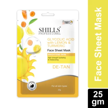 Glycolic Acid with Lemon & Turmeric | 6 Steps Facial Kit (1 Time Use)- 90 grams