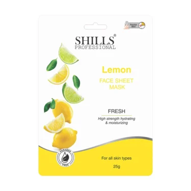 Lemon Face Sheet Masks- 1 Pcs  | 25 grams