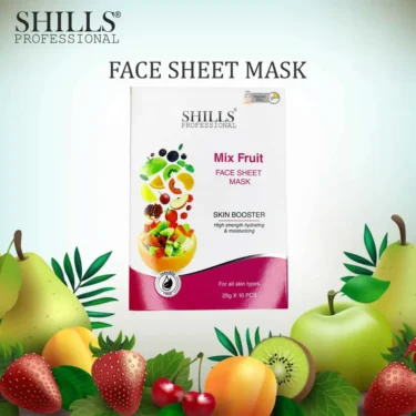 Mix Fruit Face Sheet Masks- 1 Pcs  | 25 grams