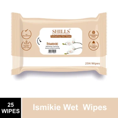 Ismikie Refreshing Wet Wipes- 25 Pcs/Pack