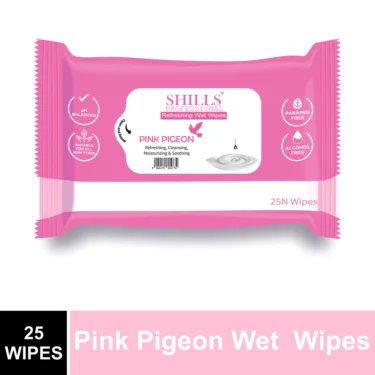 Pink Pigeon Refreshing Wet Wipes- 25 Pcs/Pack
