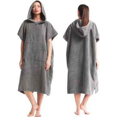 Soft & Absorbent Bath Towel with Built-In Pocket for Gym, Home, Travel, Spa and Beach Use